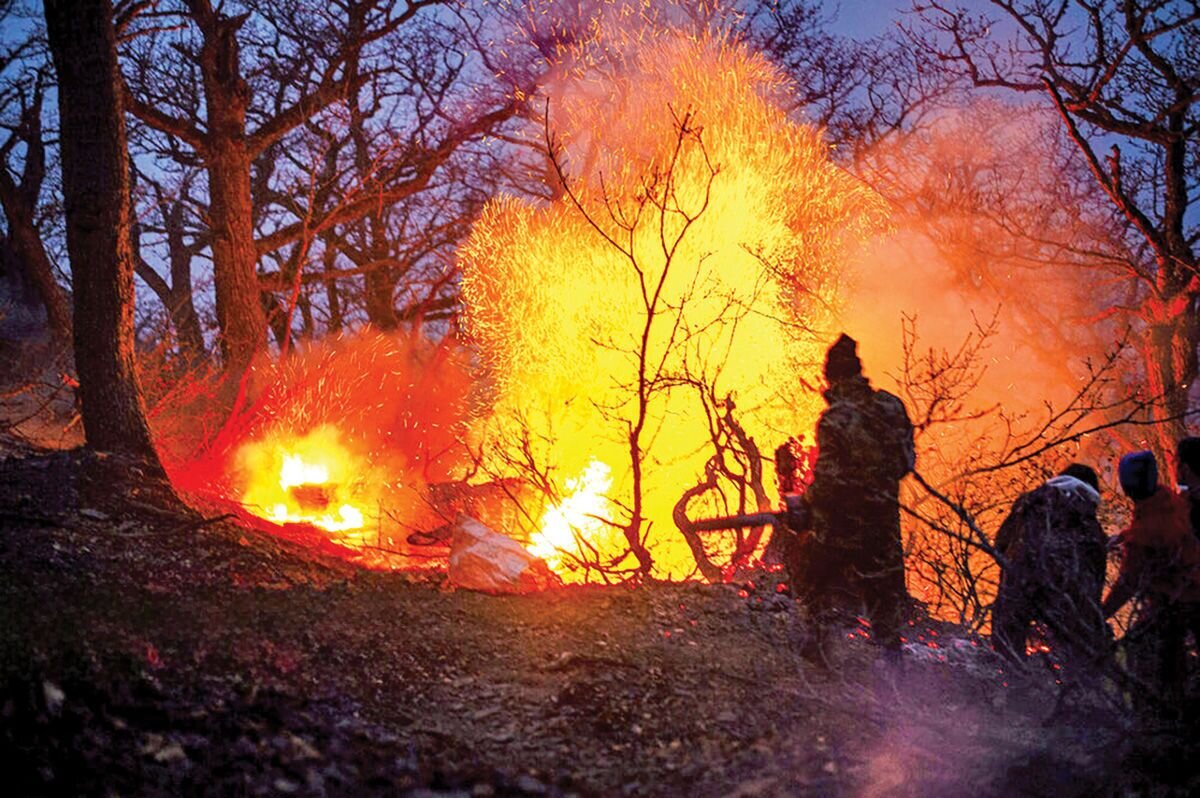 ببینید | آتش‌سوزی الیت مهار شد