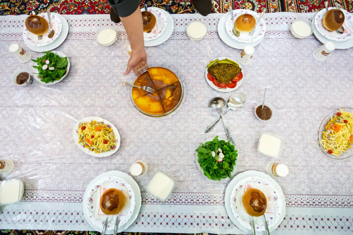 ببینید | برپایی بزرگترین سفره افطار جهان برای ثبت در رکوردهای جهانی گینس در لبنان